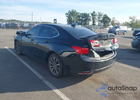 2018 Acura Tlx Tech Pkg z USA, uszkodzony, nr VIN 19UUB1F5XJA007538